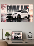 THE BMW M5 | BMW CHERRY BLOSSOM | 3 Piece Split Poster Set