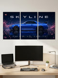 NISSAN GTR SKYLINE | 3 PIECE SET