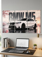 THE BMW M5 | BMW CHERRY BLOSSOM | 3 Piece Split Poster Set