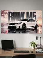 THE BMW M5 | BMW CHERRY BLOSSOM | 3 Piece Split Poster Set
