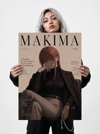 Makima Poster A4 And A3 Size | Graphic Design